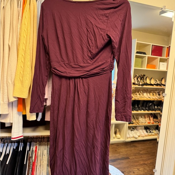 Seraphine Plum Long Sleeve Dress - Picture 1 of 2